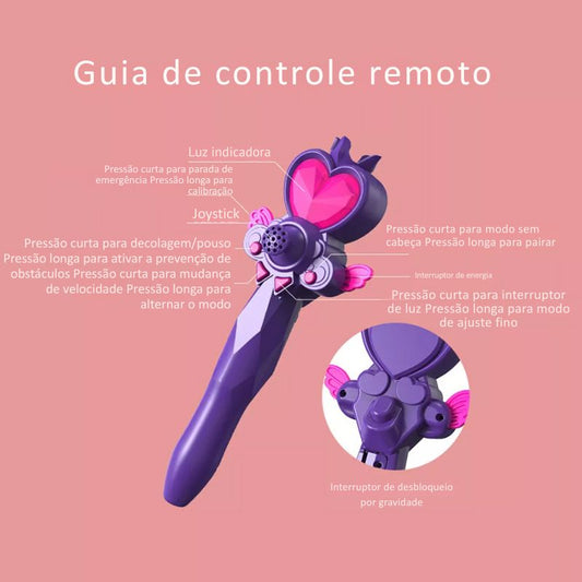 Drone Infantil Borboleta Voadora