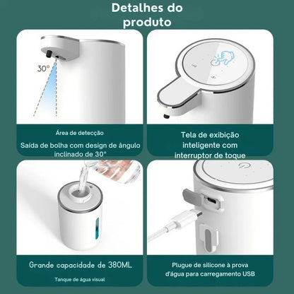 Dispenser Automático Xiaomi Mi Com Sabonete Espuma